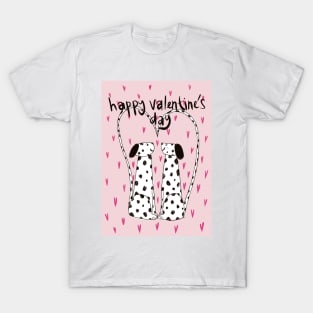 Spotty Dog Valentine's Day T-Shirt